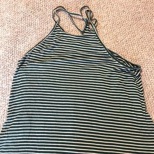 Striped Hollister flowy tank top
